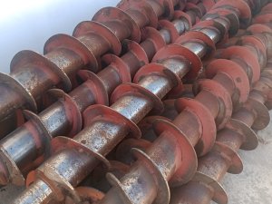 Roscas Transportadoras Industriais – Sucata de Ferro Pesado